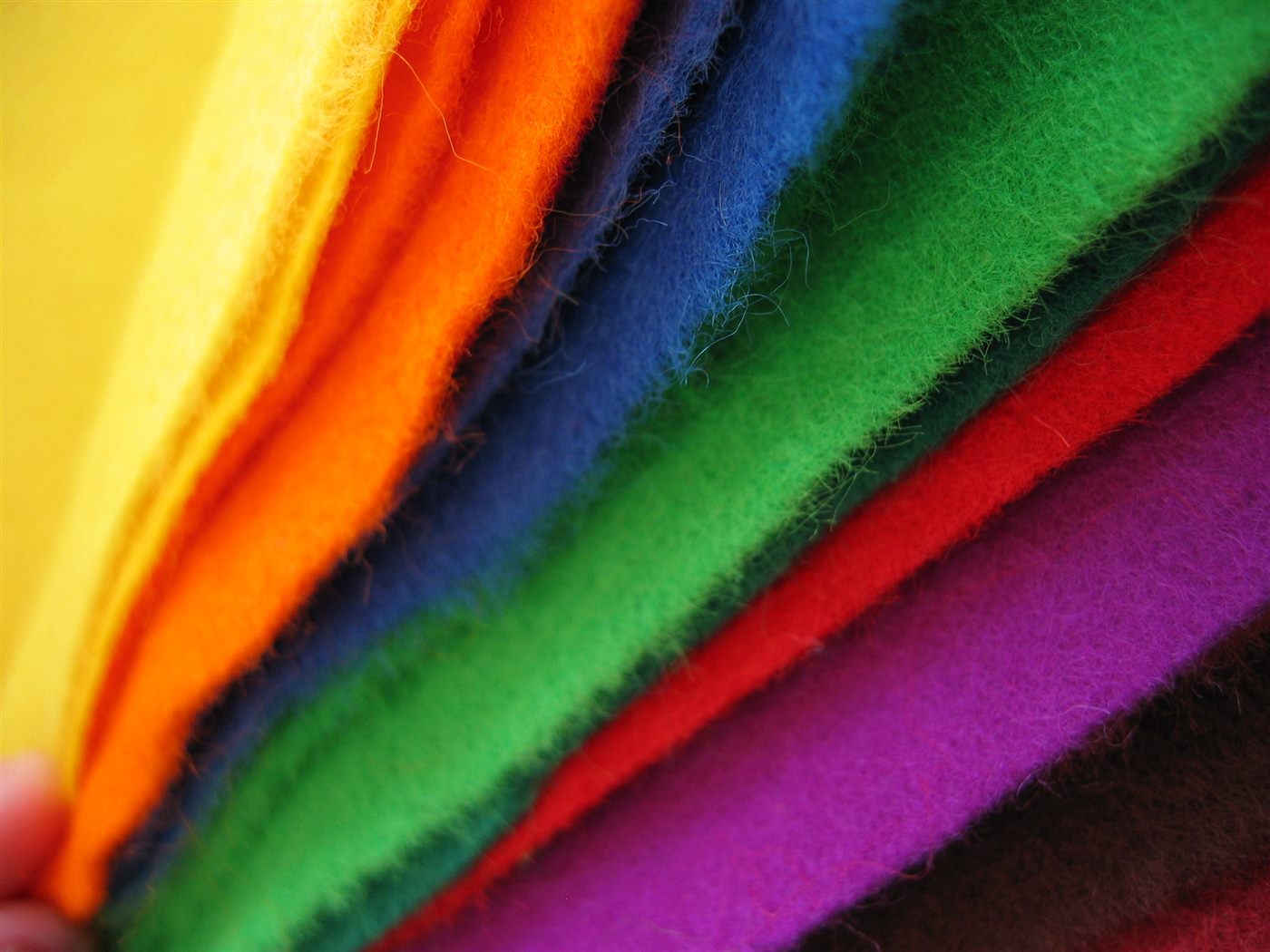 Colored Recycled Fiber